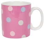 Jumbo Mug - Spotty Candy Pink