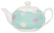 Small Teapot - Spotty Duck Egg