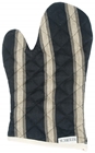 Mercara Stripe Black Oven Mitt