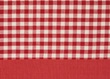 Tablecloths & Napkins Ziro Check Red